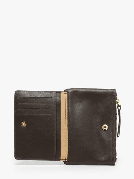 Portefeuille Leder Nat et nin Bruin vintage SOLY ander zicht 1