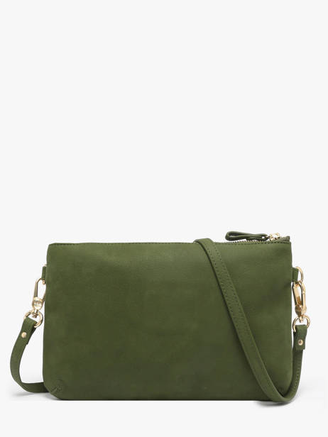 Cross Body Tas Vicky Leder Nat et nin Groen vintage VICKY ander zicht 3
