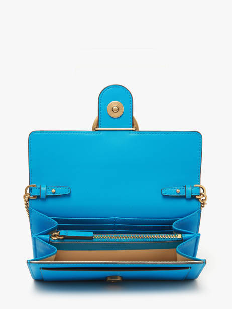 Cross Body Tas Love Bag Icon Leder Pinko Blauw love bag icon A0F1 ander zicht 2