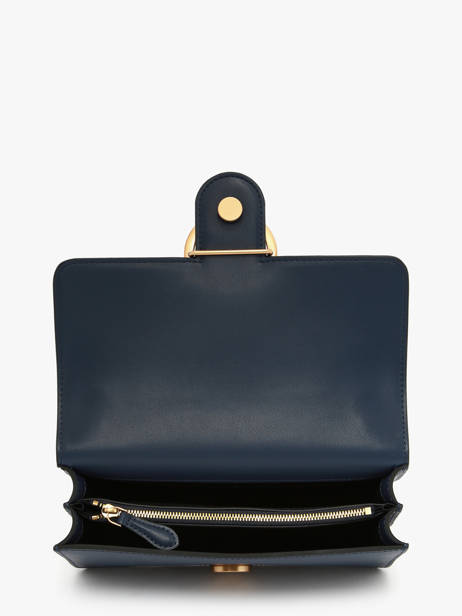 Cross Body Tas Love Bag Icon Leder Pinko Blauw love bag icon A0F1 ander zicht 2