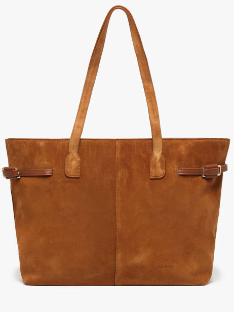 Schoudertas Marceau Leder Nat et nin Bruin vintage MARCEAU
