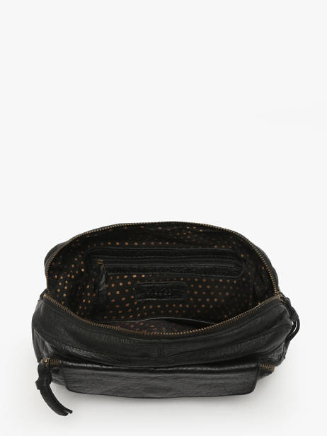 Cross Body Tas Naina Leder Pieces Zwart naina 17122474 ander zicht 2