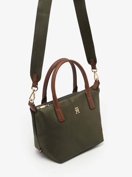 Cross Body Tas Popette Nylon Tommy hilfiger Groen popette AW17709 ander zicht 1