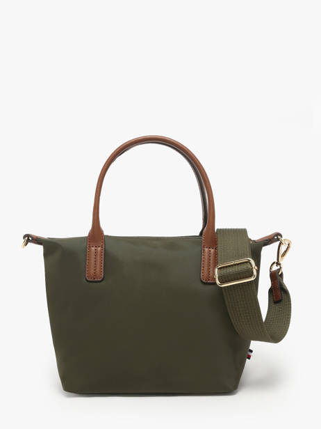 Cross Body Tas Popette Nylon Tommy hilfiger Groen popette AW17709 ander zicht 3