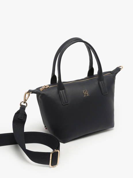 Handtassen Popette Gerecycleerd Polyester Tommy hilfiger Blauw popette AW17708 ander zicht 1
