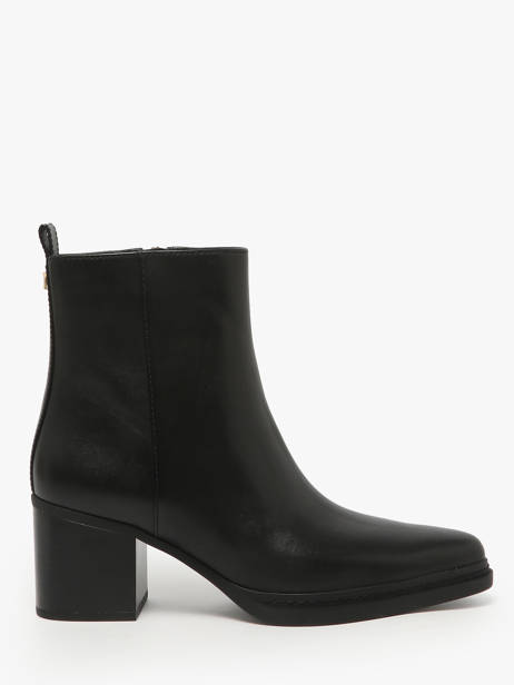 Stadsschoenen Met Hak Uit Leder Michael kors Zwart women XME5L001