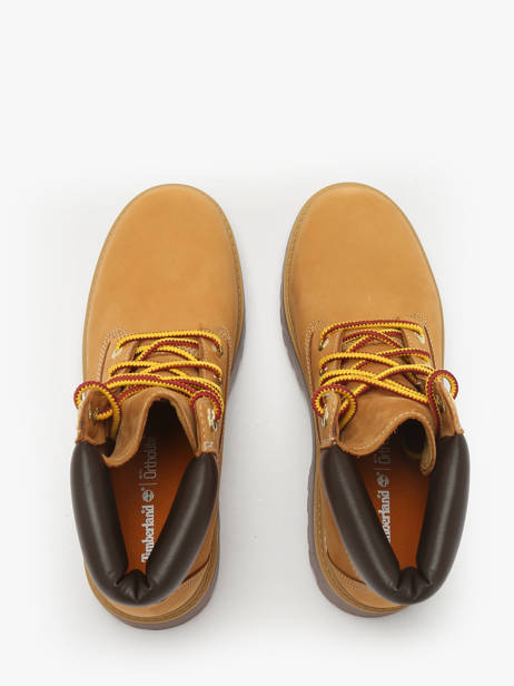 Enkellaarsjes Met Platformzool Uit Leder Timberland Bruin women 5RJD2311 ander zicht 3