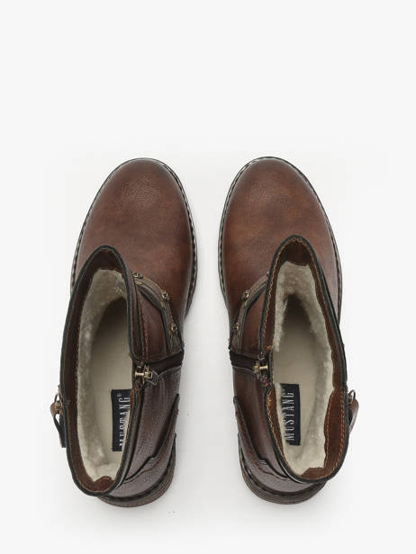 Enkellaarsjes Mustang Groen women M0082002 ander zicht 3