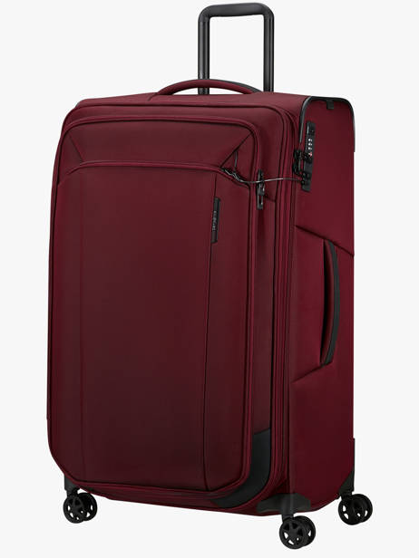 Soepele Reiskoffer Respark Samsonite Violet respark KJ3007 ander zicht 3