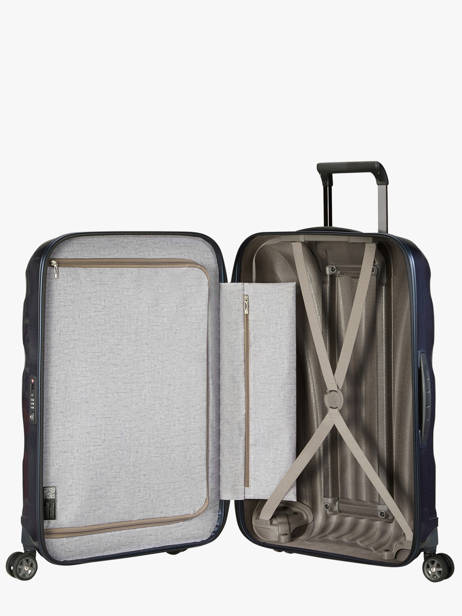 Harde Reiskoffer C-lite Samsonite Blauw c-lite CS2003 ander zicht 4