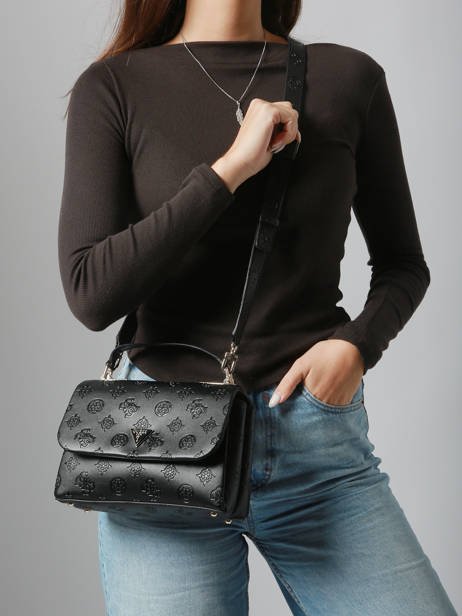 Cross Body Tas Tisha Guess Zwart tisha PD776420 ander zicht 1