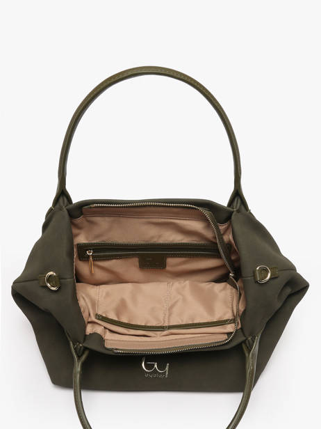 Schoudertas Daisy Suede By byblos Groen daisy suede BS66B01S ander zicht 3