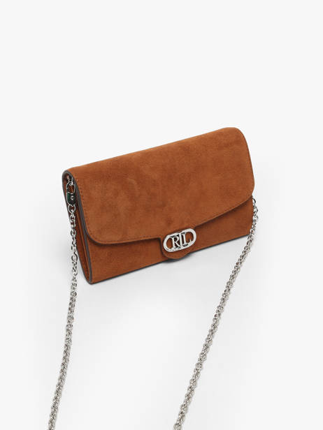 Cross Body Tas Adair Leder Lauren ralph lauren Bruin adair 32980761 ander zicht 1