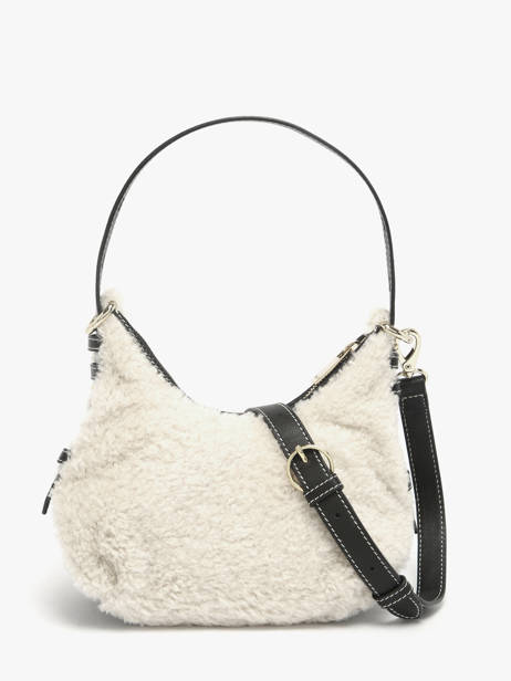 Cross Body Tas Sam Shearling En Leder Nathan baume Beige vogue S ander zicht 4