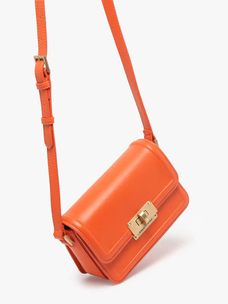 Cross Body Tas Floren Valentino Oranje floren VBS9A910 ander zicht 2