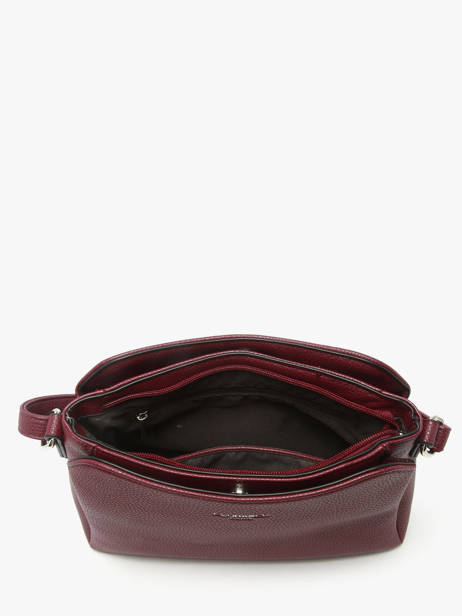 Cross Body Tas Grained Miniprix Rood grained F2516 ander zicht 2