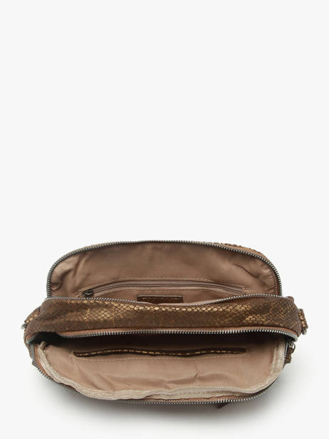 Cross Body Tas Snake Miniprix Bruin snake 19641 ander zicht 2