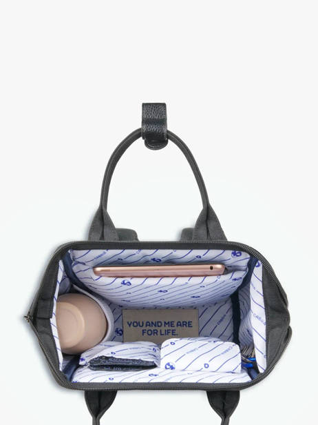 Rugzak 1 Compartiment Cabaia Bruin adventurer XS ander zicht 3