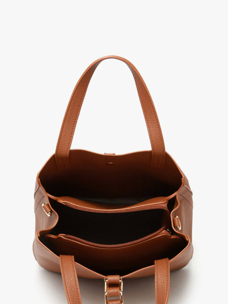 Handtas Grained Miniprix Bruin grained DQ8708 ander zicht 2