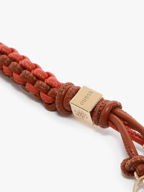 Sleutelhanger Guess Bruin keyring 803P5401 ander zicht 1