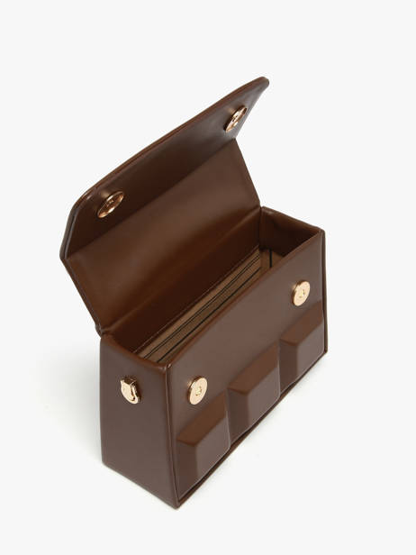 Cross Body Tas City Miniprix Bruin city YL26001 ander zicht 2