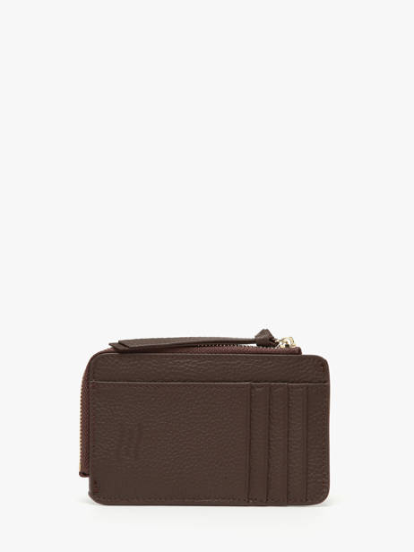 Kaarthouder Leder Crinkles Bruin caviar 14318