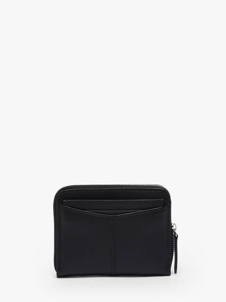 Portemonnee Met Kaarthouder Leder Le tanneur Zwart charlotte TOTT3110 ander zicht 2