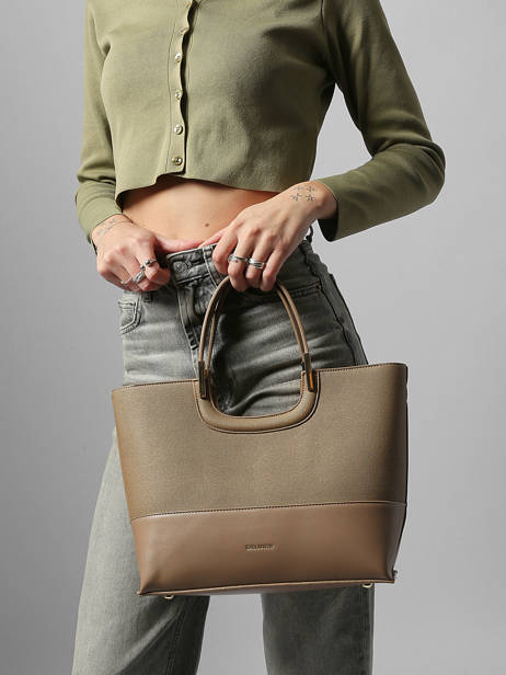 Handtas Geneve Miniprix Beige geneve DQ8707 ander zicht 1