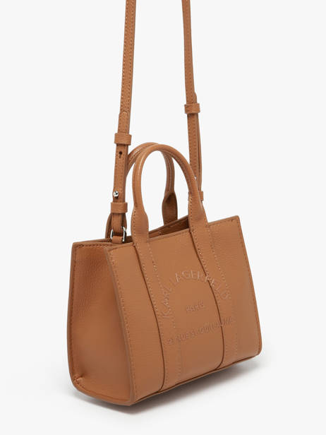 Cross Body Tas Rsg Polyurethaan Karl lagerfeld Bruin rsg A4W30266 ander zicht 1