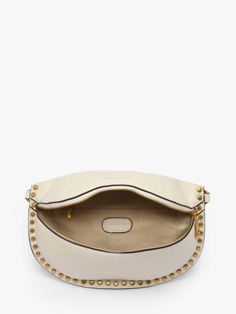 Heuptasje/cross Body Tas Studs Laurent david Wit ld bags 974 ander zicht 3