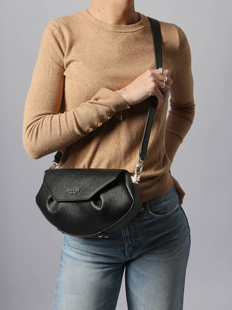 Cross Body Tas Amorette Guess Zwart amorette BG789820 ander zicht 1