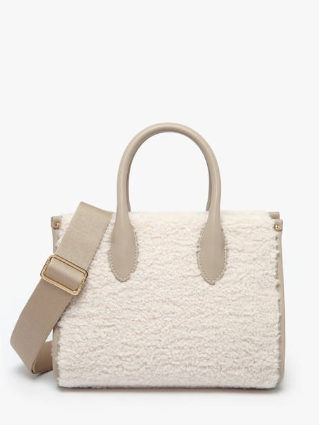 Handtas Sherpa David jones Beige sherpa CM7667 ander zicht 4