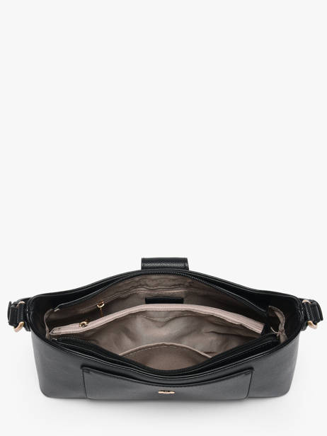 Schoudertas Merline Hexagona Zwart merline 2520208 ander zicht 3