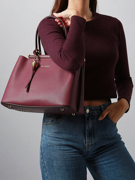 Handtas M Azalie Ted lapidus Violet azalie TLHF9584 ander zicht 1