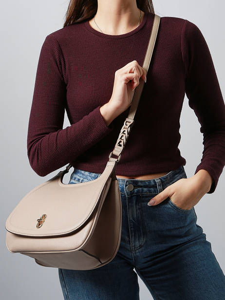 Cross Body Tas Katy Laurent david Beige ld bags 995 ander zicht 1