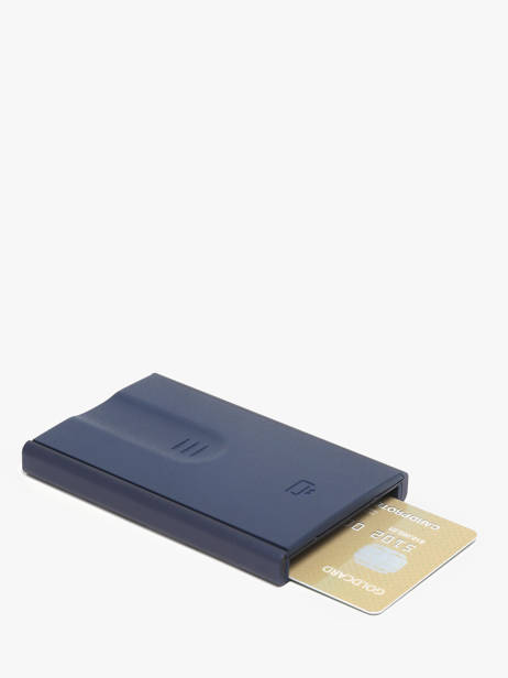 Kaarthouder Matte Ogon Blauw matte MAT ander zicht 1