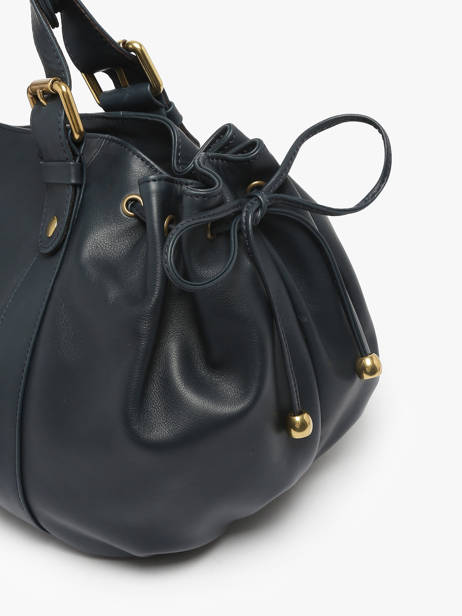 Schoudertas Icone Leder Gerard darel Blauw icone DZS01410 ander zicht 3