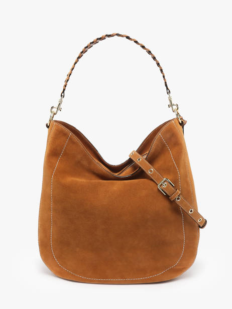 Schoudertas Ella Leder Le tanneur Bruin ella TNGI1410 ander zicht 3