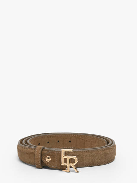 Riem Equestre Croco Etrier Bruin equestre croco EECQ414C