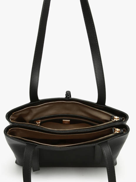 Schoudertas Torsade Leder Etrier Zwart torsade ETOS173L ander zicht 3