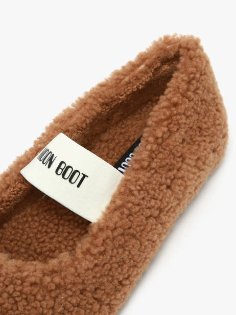 Ballerinas Uit Leder Moon boot Bruin women D2400010 ander zicht 2