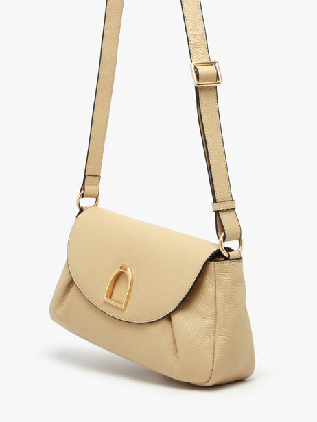 Cross Body Tas Shadow Leder Etrier Beige shadow ESHA163M ander zicht 2