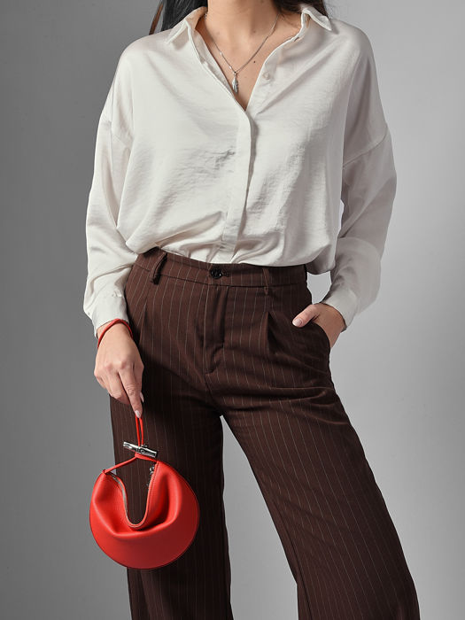 Longchamp Le roseau Schoudertas Rood