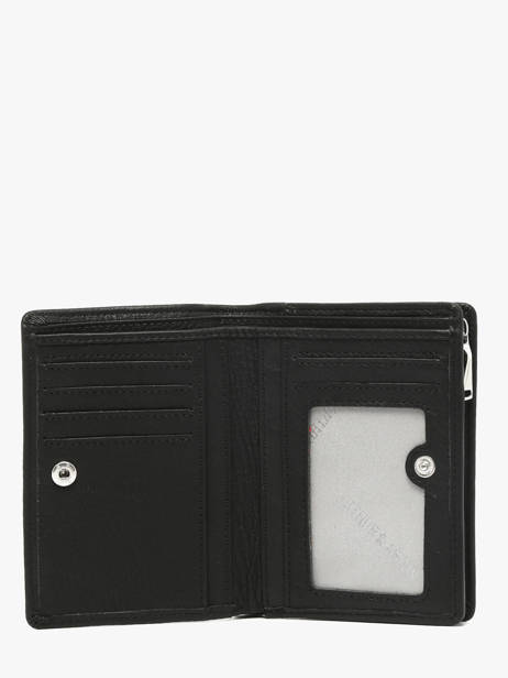 Portemonnee Ange Leder Arthur & aston Zwart ange 152 ander zicht 1