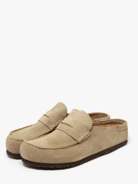 Mocassins Naples Uit Leder Birkenstock Bruin men 1029675 ander zicht 1