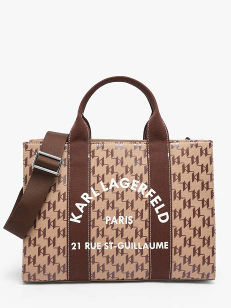 Handtas Rsg Katoen Karl lagerfeld Beige rsg B1W50021