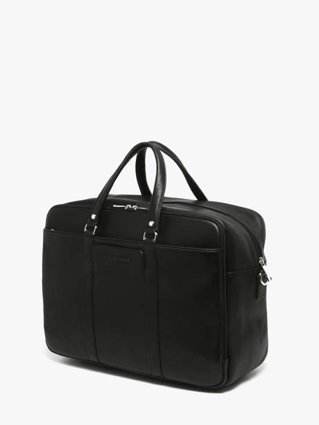 Business Tas Ange Leder Arthur & aston Zwart ange 15 ander zicht 1