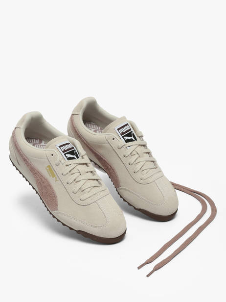 Sneakers Uit Leder Puma Beige women 40236208 ander zicht 2