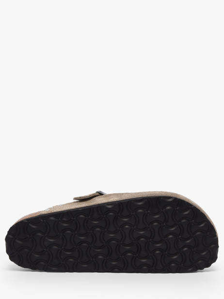 Slippers Boston Rivet Uit Leder Birkenstock Bruin women 1030418 ander zicht 4