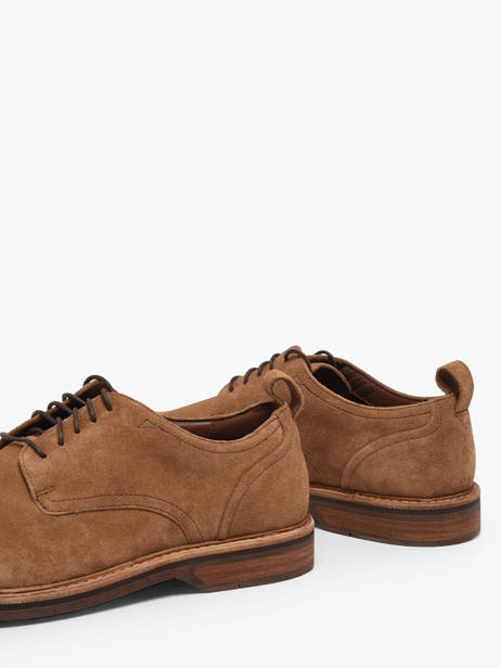 Stadsschoenen Uit Leder Clarks Bruin men 26186448 ander zicht 3
